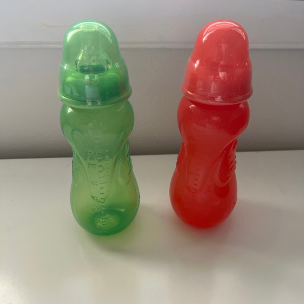 2 Nuby Baby Bottles